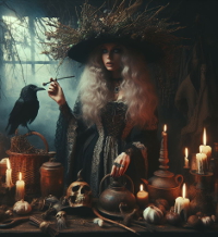 Witch/Ghost by Giles Black